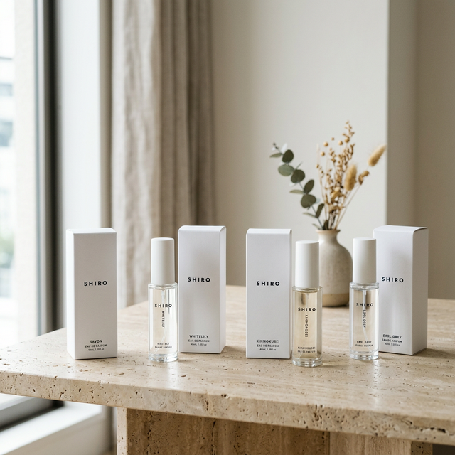 【完全版】SHIROの人気香水はどれ？定番3種の違いと選び方を徹底比較 - perfume